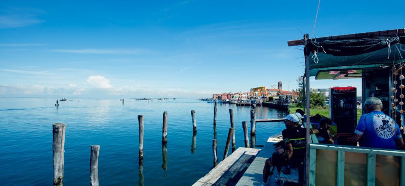Cycling off Venice