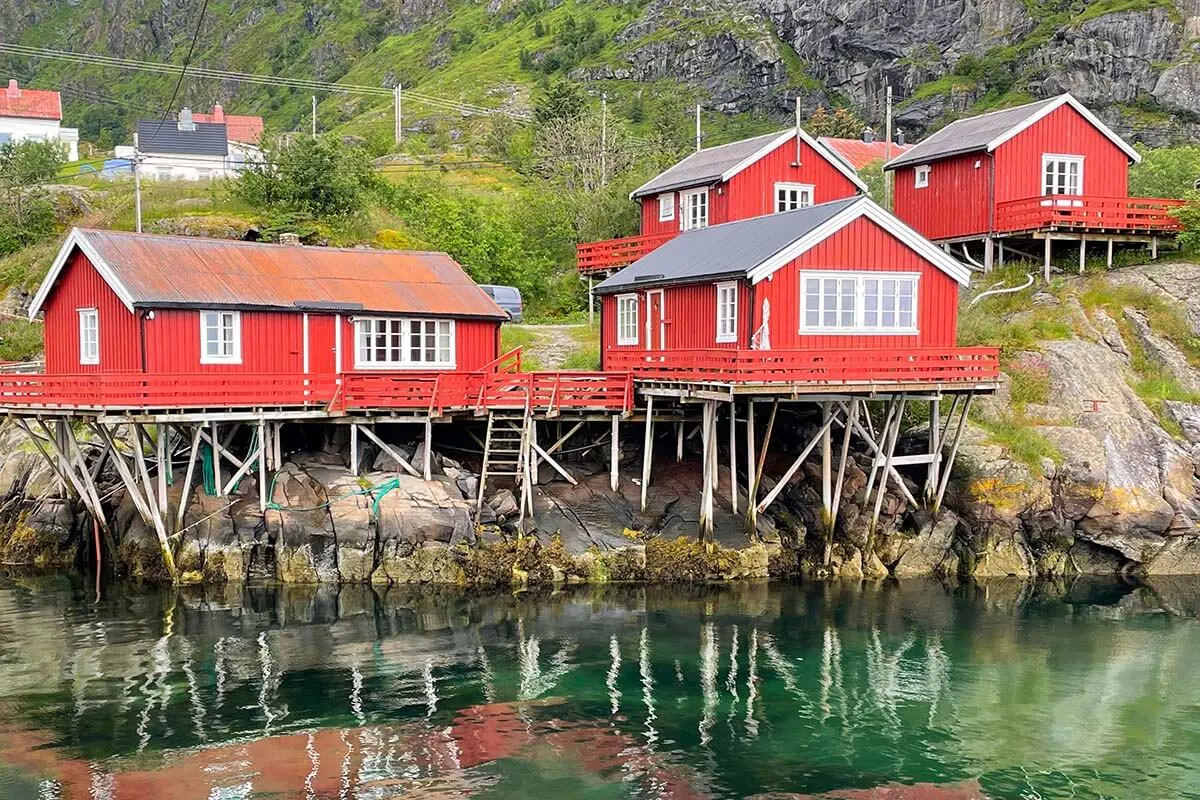 Traditional red- rorbuer