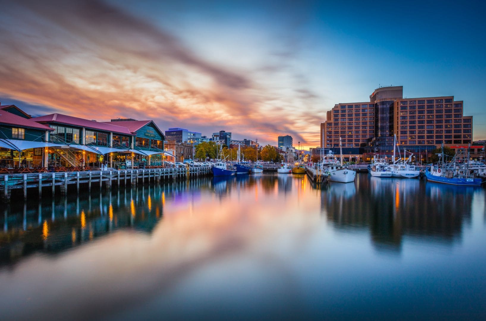 Constitution Dock in Hobart