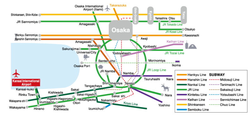 Railway map